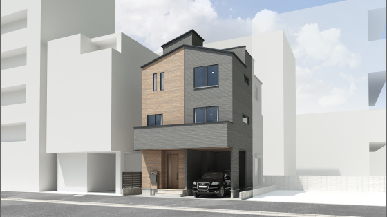 調布市布田　建築条件付売地